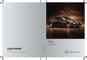 2013 Mercedes Benz S Class Operator Manual